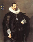 Portrait of Jacob Pietersz Olycan by Frans Hals Dutch Golden Age Painter
