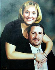 Oil Portrait Done From A Photo