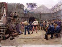 Image of The Fairground Painting